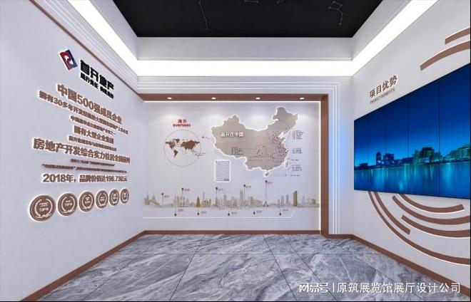 电缆展厅设计原筑展览-企业展厅平面排版空间感如何增强(图2)