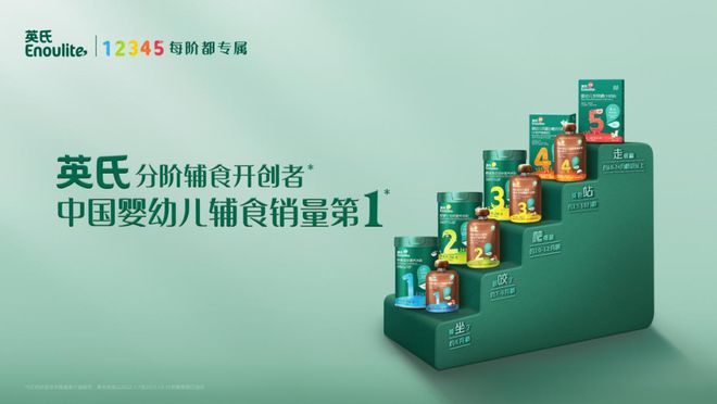 中国婴幼儿辅食销量第一！英氏霸屏全国新潮传媒燃爆618(图1)