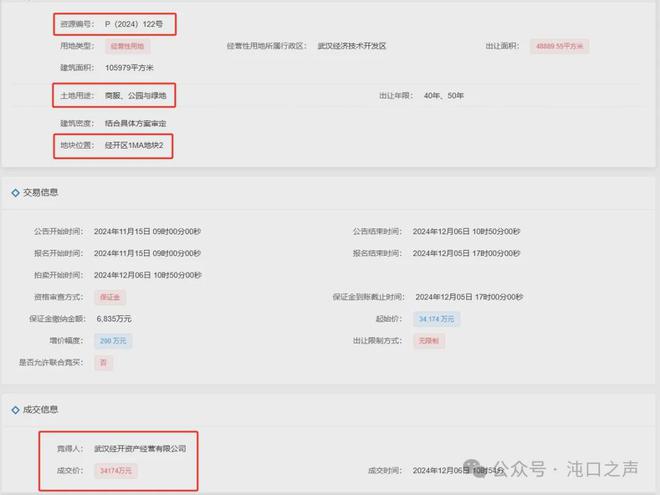沌口核心商服地块成交(图2)