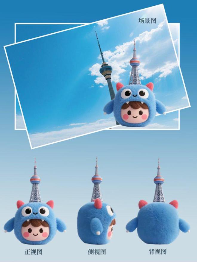 参赛作品（五）｜“来自长安云端的邀请”陕西广播电视塔数字艺术设计大赛(图4)