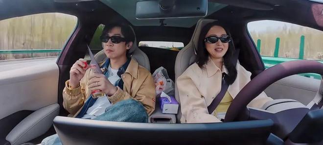 董璇晕车名场面拿下新能源最佳广告位(图8)