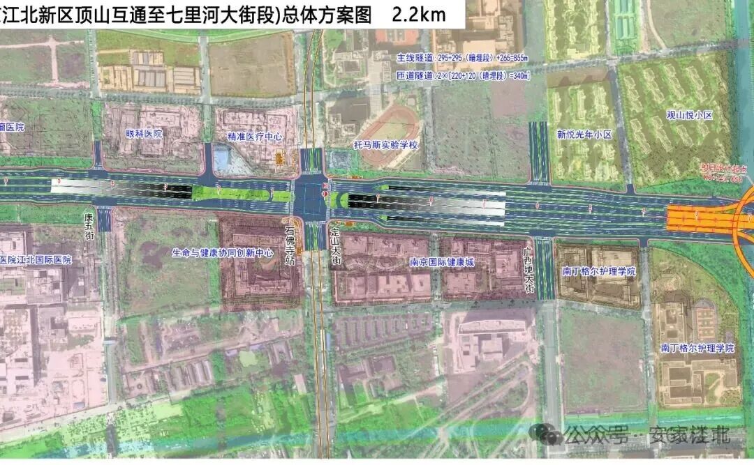 刚刚发布江北这条咽喉要道！明年建成通车(图4)