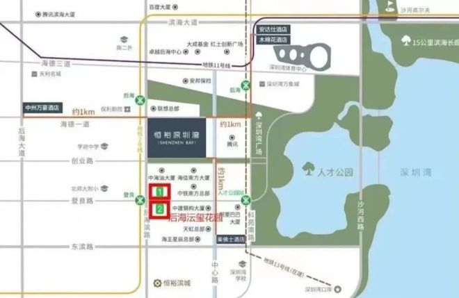 深圳湾澐玺南区房价说明开发商售楼处电话最新消息户型图(图17)